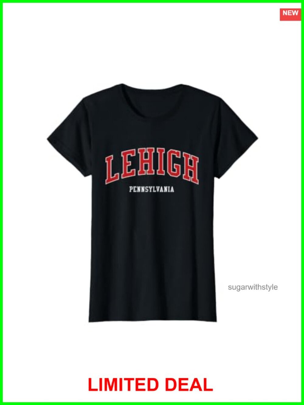 Lehigh Pennsylvania College University Style Tee Retro Vintage